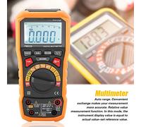 Gonetre PeakMeter PM8236 Auto Range Digital Multímetro Temperatura de Temperatura Probador de Frecuencia de Capacidad con Interfaz USB Flosa de Pantalla LCD Grande para Técnicos de
