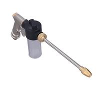 Gonetre Pistola de Agua de Alta Presión, Pulverizador de Boquilla de Latón con Arandela de Espuma para Riego de Jardín, Lavado de Coches, Limpieza de Suelos