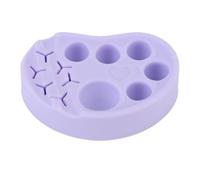Gonetre Silicone Eyelash Lift Palette Professional Multifunctional Beauty Tool for Eyelash Brow Lamination Perming Makeup Storage Travel Friendly Durable Silicone Material 65 x 45 x 15mm (Purple)