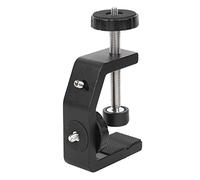 Gonetre Soporte de Abrazadera C Soporte de Fotografía para Cámara Abrazadera de Universal C Universal de Escritorio Aleación de Aluminio Grande Negro