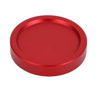 Gonetre Telescope Lens Dust Cap M48x075mm Threaded Aluminum Alloy Metal Eyepiece Lens Dust Cover Red for Astronomy Observation and Photography