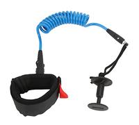 Gonetre Water Sports 5. 5mm 4 Feet Paddle Board Wrist Strap Elastic TPU Wrist Surf Leash Stand Up Paddle Leash for SurfboardBlack 17 * 14 * 5CM Diving (Blue)