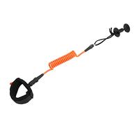 Gonetre Water Sports 5. 5mm 4 Feet Paddle Board Wrist Strap Elastic TPU Wrist Surf Leash Stand Up Paddle Leash for SurfboardBlack 17 * 14 * 5CM Diving (Orange)