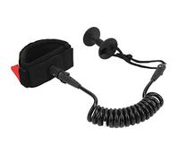 Gonetre Water Sports 5. 5mm 4 Feet Paddle Board Wrist Strap Elastic TPU Wrist Surf Leash Stand Up Paddle Leash for SurfboardBlack 17 * 14 * 5CM Diving (Black)