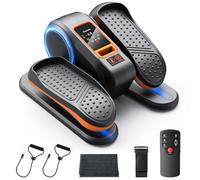 Gonex Mini Eliptica Eléctrica Pedaleador Electrico Pedales para Personas Mayores Ancianos Ejercicio en Casa 16 Velocità 12 Programmi Auto con Telecomando Pantalla LCD Grande