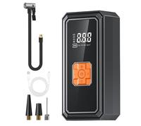 Gonfiatore Per Pneumatici Auto - 5 Vuelo Manometro Digitale Senza Fili | Compressore Aria Portable Per Pneumatici Auto, Moto Palloni Giocattoli Gonfiabili SUV Berlina Campeggio Esterno Casa Gar