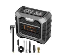 Gonfiatore Pneumatici Auto | 12V Senza Fili 10,3 Bar Spegnimento Automatico,Pompa Aria Elettrica per Pneumatici Autovetture | per SUV Motociclette Camper Minivan Pickup Biciclette