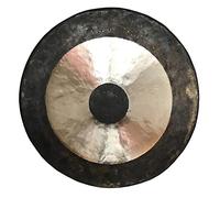 Gong chino de bronce, sonido calmante y hermosa calidad de lavado brillante, aspecto tradicional y envejecido, para curación con sonido, meditación, yoga (tamaño: 20 pulgadas)