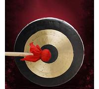 Gong chino de latón Feng Shui, Gong de latón Gong pequeño grande Gong con baquetas(60cm)