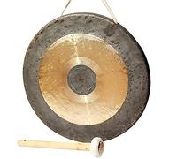 Gong Chino, Sonido Relajante, Seleccionado A Mano For Sanación Con Sonido, Meditación, Yoga, Gong Chino Tradicional, Incluye Mazo De Gong, Cuerda For Colgar(22inch)
