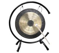 Gong chino tradicional de 30 cm, gran sonido para orquesta sinfónica, incluye golpeador de madera y algodón
