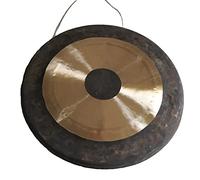 Gong chino tradicional de bronce, hermosa calidad de lavado brillante, sonido calmante y seleccionado a mano, para curación de sonido, meditación, yoga (tamaño: 20 pulgadas)