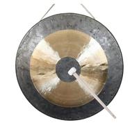 Gong de madera Chau Gong con soporte de madera y tradicional, chino Chau Gong baterista Feng Shui Gongs para grandes canciones (tamaño :30cm)