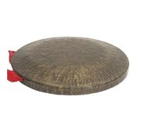 Gong de mano latón, con mazo, gong y cobre, platillos Feng Shui chinos, instrumento auténtico japonés, puro hecho a honda roja, calidad sonido 36 cm