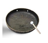 Gong de ópera, gong de latón Gong de cobre de ópera china (paquete de 2), varios tamaños (15-20 cm)(20cm)