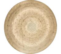 Gong de viento de 12 pulgadas, flor de la vida, para baños de sonido, meditación, yoga
