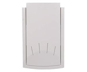 Gong electromecánico con cable, inigualable, fácil y agradable de usar, fabricado en plástico con transformador incorporado, Forte 230V blanco GNW-223-BIA Sundi bicolor Zamel