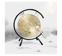 Gong， Gong de mesa de 15 cm, gong de viento adecuado for decoración de jardín al aire libre, hogar o jardín.(1 UK,45cm)