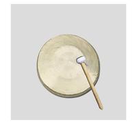 Gong， Gong universal con mazo de 33 cm, instrumento de percusión tradicional chino, gong decorativo de latón(27cm)