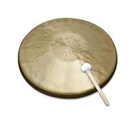 Gong， Gongs de mano de latón de 21 cm, gongs, instrumentos de latón, instrumentos de percusión redondos(Alto21)