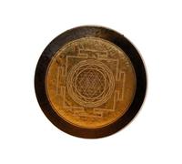 Gong Tallado, patrón geométrico de Metatrón de la Ciudad Altar, Hecho a Mano, meditación de relajación, Terapia de Sonido de Yoga, baño de Gong, Instrumentos mu(60 cm)