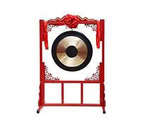 gong tibetano Gong de mano de percusión | Instrumento de percusión de gong para niños | Instrumento de percusión de gong de mano 30CM gong de mano(Color:45cm,Size:)