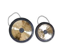 gong tibetano Incluye mazo de gong y cordón/Enfoque en el tono/Calidad hecha a mano adecuada para el hogar o la oficina(Color:2,Size:36cm)