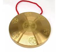 gong tibetano platillos gong 15-30Cm Cultura Taiji Chismes Seis Emperador Gong Gongxu Wuhuang Er Puerta negra a la puerta(Color:B,Size:22cm)