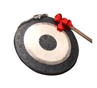 gong tibetano platillos gong Gong de apertura 36-80 cm, incluida la eslinga y el mazo, martillado a mano y tallado claramente(Color:80cm,Size:)