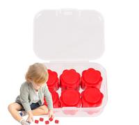 Gonggi Stones Game - 6pc Stone Catching Game | Juego De guijarros de piedra | Gonggi Korean Traditional Traditional Game | Juego Coreano Gonggi con caja | Juguete De Entrenamiento De Coordinación De