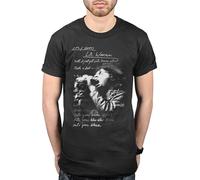 GONGGSHI The Doors La Woman Lyrics T-Shirt Band Merch Jim Morrison L.A