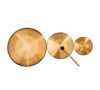 Gongs de bronce. Gong de uso general con mazo de 22 cm, instrumento de percusión de ópera de iglesia tradicional(32cm)