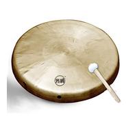Gongs de bronce. Gong tradicional hecho a mano de 20 cm con martillo redondo.(1,17cm)