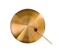 Gongs y platillos portátiles, Instrumento de percusión del gong cobre la mano for tamaños múltiples oro celebración(15cm)