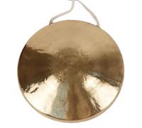 Gongs y platillos portátiles, Instrumento musical de percusión gong cobre platillo mano for meditación 21-27 cm(22cm bass)