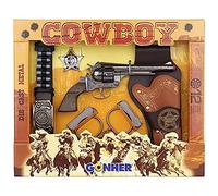 Gonher Cowboy PlaySet 12 Tiros, Multicolor, sin Talla (235/0)
