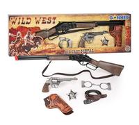 Gonher S.A.-Set Rifle Pistola Cowboy, sin Talla (A1203057) (498/0)