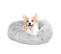 GONICVIN Cama de Perro con Forma de Dona, Cama esponjosa para Gatos, Cama calmante para Mascotas, Camas acogedoras antiansiedad con Funda Lavable a máquina y extraíble, Parte Inferior Antideslizante,
