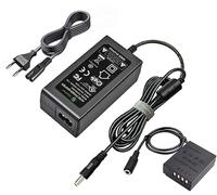 Gonine CP-W126 - Adaptador de corriente CC para cámaras digitales Fujifilm Fuji X-A1 X-Pro1 X-E3 X-T1 X-T20 (NP-W126 reemplazo de batería falsa)