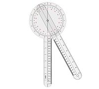 Goniómetro de 12 pulgadas, 360 grados (plástico)