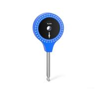 Goniómetro de ajuste de bicicleta Herramienta de medición de ángulo de articulación ajustable para ciclismo, evaluación de flexión de rodilla, equipo de entrenamiento profesional, azul