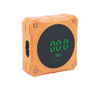 Goniómetro de portabilidad buscadores de ángulos con pantalla LCD transparente, 4 imanes fuertes para reparación de automóviles, ingeniería, pantalla LCD, inclinómetro para superficies metálicas