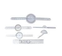 Goniómetro Digital Electrónico, Juego de Goniómetro Médico de 6 Piezas Juego de Goniómetro de Articulación Multifunción de 6 8 10 Pulgadas para Fisioterapeutas Uso Doméstico Y Estudiantes