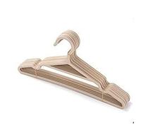 GONMDOPY Perchas, 5 Perchas Portátilesdeslizantes para Ropa, Ideales para Armarios, Ropa Y Tendederos Exteriores. Ahorra Espacio./Beige/1 Set Have 5Pcs