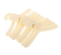 GONMDOPY Perchas para Ropa, 20 Perchas para Ropa de Perro, Perchas para Ropa de Gato, Perchas para Cachorros, Perchas para Ropa de Perro/Orange/19X8.5X0.2Cm
