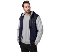 GONMFKM Chaqueta Polar Cálida De Invierno Para Hombre Con Cremallera Y Bolsillos Con Capucha Y Estampado De La Bandera Austriaca Resistente Al Viento Y Al Viento