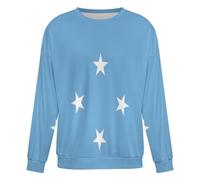 GONMFKM Sudadera Bandera De Micronesia Regalo Ideal Y Significativo para Amigos Familiares Expatriados Y Entusiastas De La Cultura Oceánica De Micronesia, Talla XL