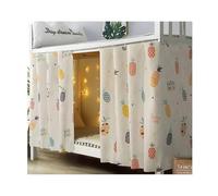 GONMPJZR Cortinas for litera, mosquitera Opaca for el hogar, Tienda for Dormitorio de Estudiantes, Dosel Inferior, decoración for Dormitorio de niños(Color1)