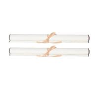 GONMPJZR Scroll Paper 2 Rolls Blank Xuan Chinese Calligraphy Practice Painting Art Craft Hanging Wall Decor for Tea Room Study Sumie