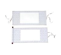 GONMPJZR Scroll Paper 2pcs Blank Hanging Chinese Calligraphy Art Wall Drawing Painting Supply for Beginners Practice